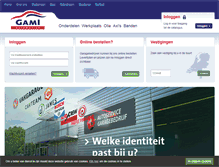 Tablet Screenshot of gami.nl